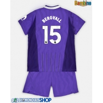 Maglie da calcio Tottenham Hotspur Lucas Bergvall #15 Terza Maglia Bambino 2026-27 Manica Corta + Pantaloni corti)